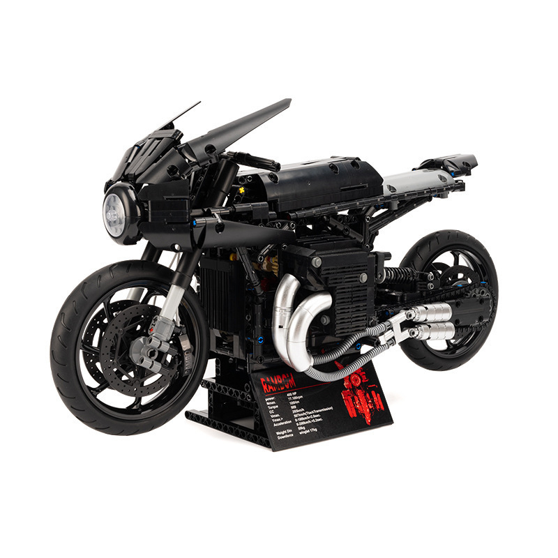 K-Box 10518 Technic 1:5 Batmobile Black Bat Motorcycle Building Blocks 1981±pcs Bricks from China
