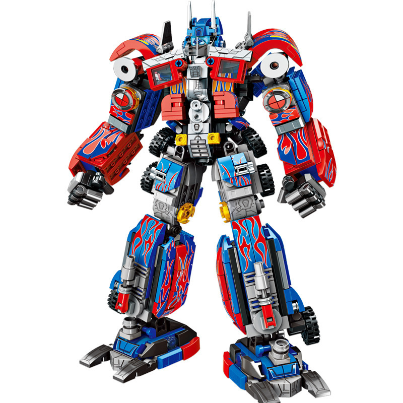 LW7013 Movie & Game Optimus Prime Deformation Robot Building Blocks 813±pcs Bricks from China.