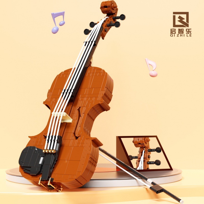 QiZhiLe 90025 Creator Expert Violin Toys Building Blocks {**} ±pcs Bricks from China.