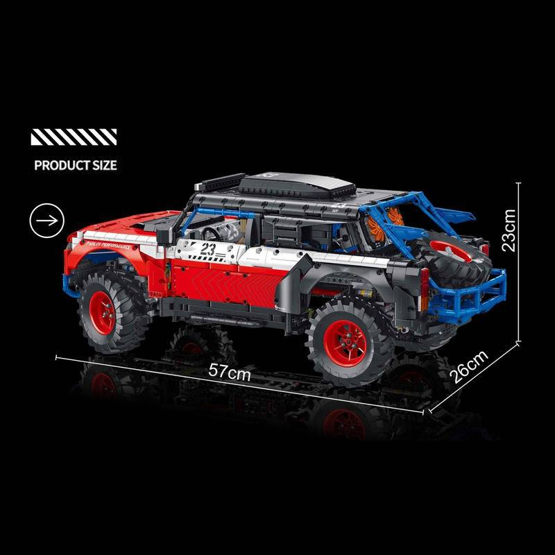 Panlos 673101--1 Technic Static Version Ford Bronco Off-road vehicle Building Blocks 2920±pcs Bricks from China.