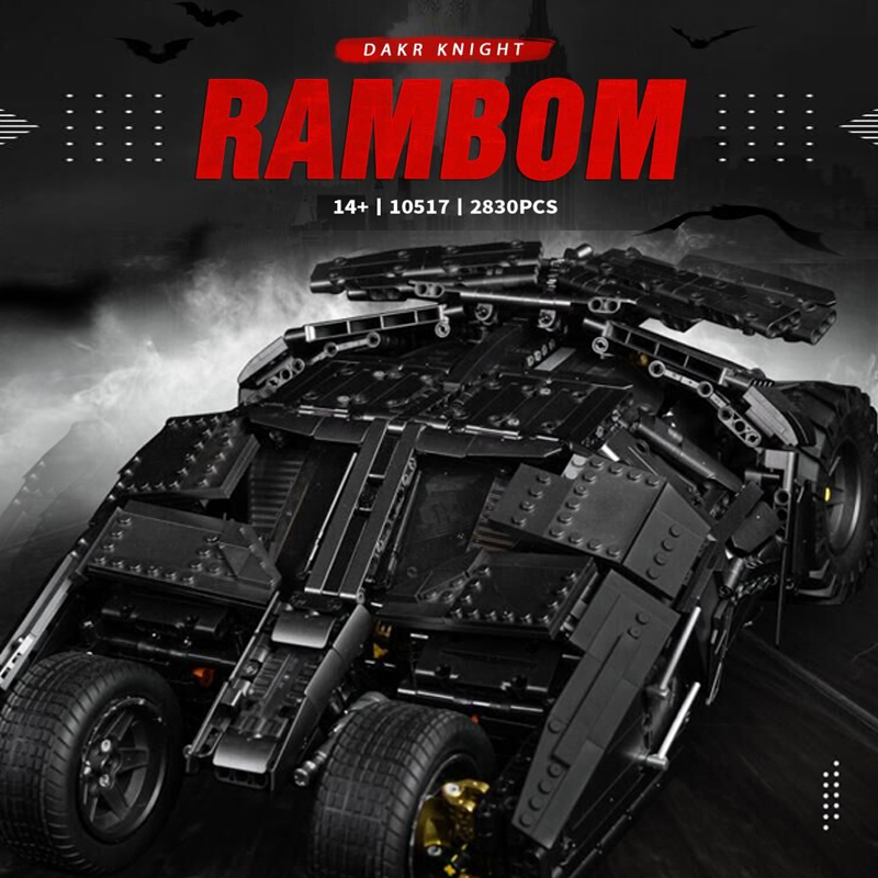 K-Box 10517 Technic Static Version RAMBOM Car Building Blocks 2830±pcs Bricks from China.