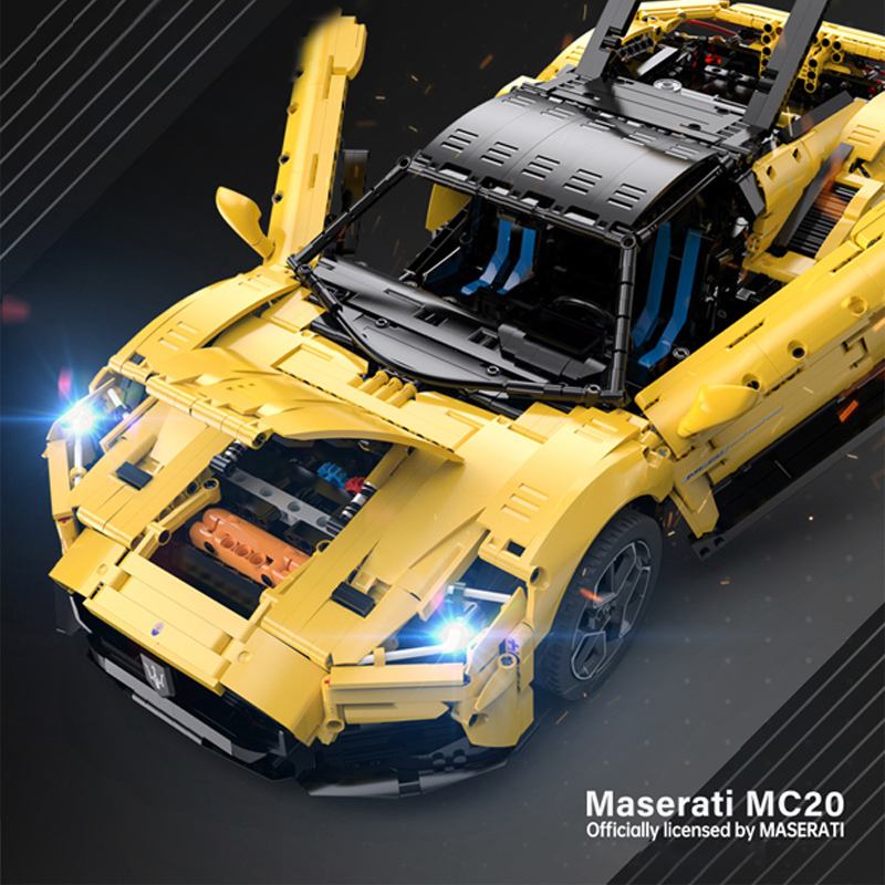 RASTAR 93500  93510 Technic Maserati MC20 Nettuno Sports Car Building Blocks 3400±pcs Bricks from China.