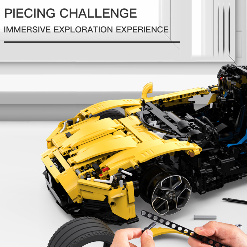 LEGO MOC RASTAR 93500 93510 Maserati MC20 Nettuno Sports Car Technic