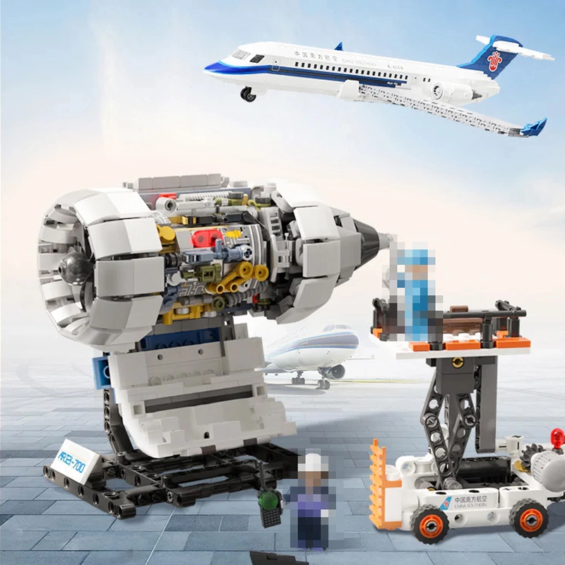 Pantasy 11002 City Model China Southern ARJ21 Building Blocks ***±pcs Bricks from China.