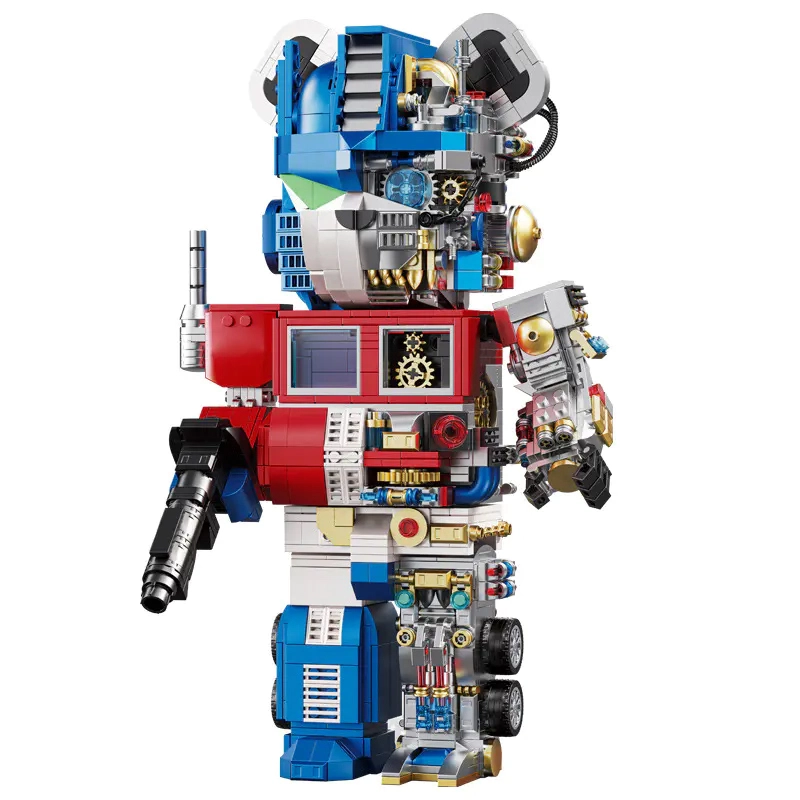 Wangao 188003 Idea 400% Mechanical Transformers Bear Robot Buildings Blocks ***±pcs Bricks from China.