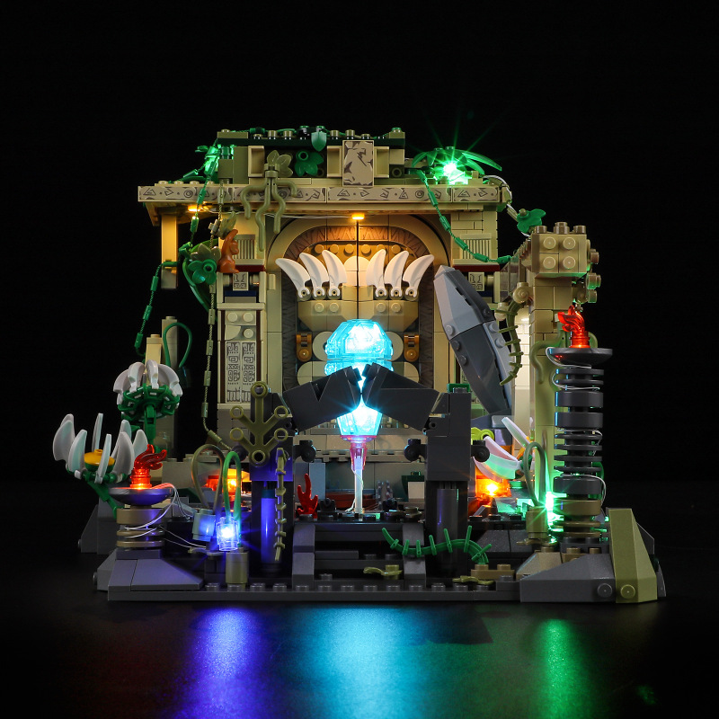 {With Light} FunWhole F9010 Creator Expert Jungle Temple Ruins Building Blocks ****±pcs Bricks from China.
