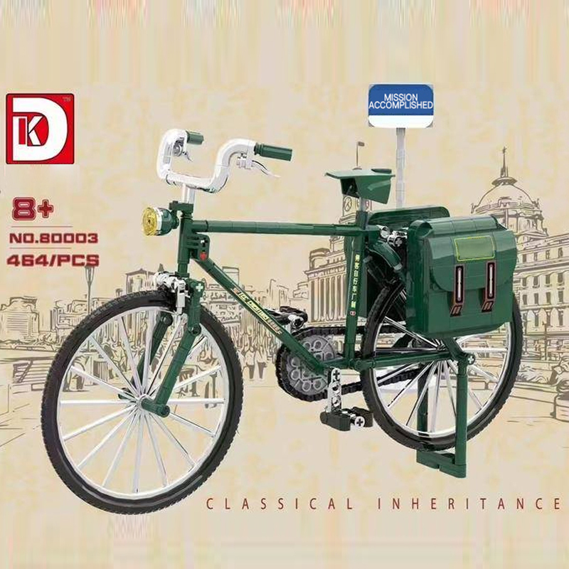 DK80003 Technic 1:5 Express Bicycle Building Blocks 464±pcs Bricks from China.