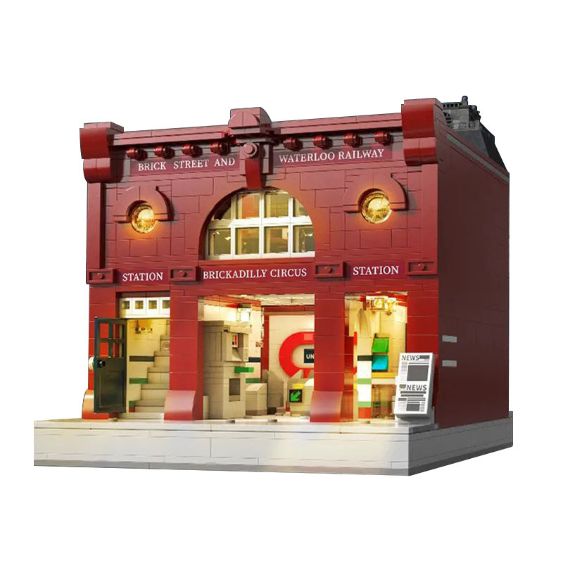 CaDa C66008 Creator Expert London Underground Modular Buildings Blocks 1836±pcs from USA 3-7 Days Delivery.