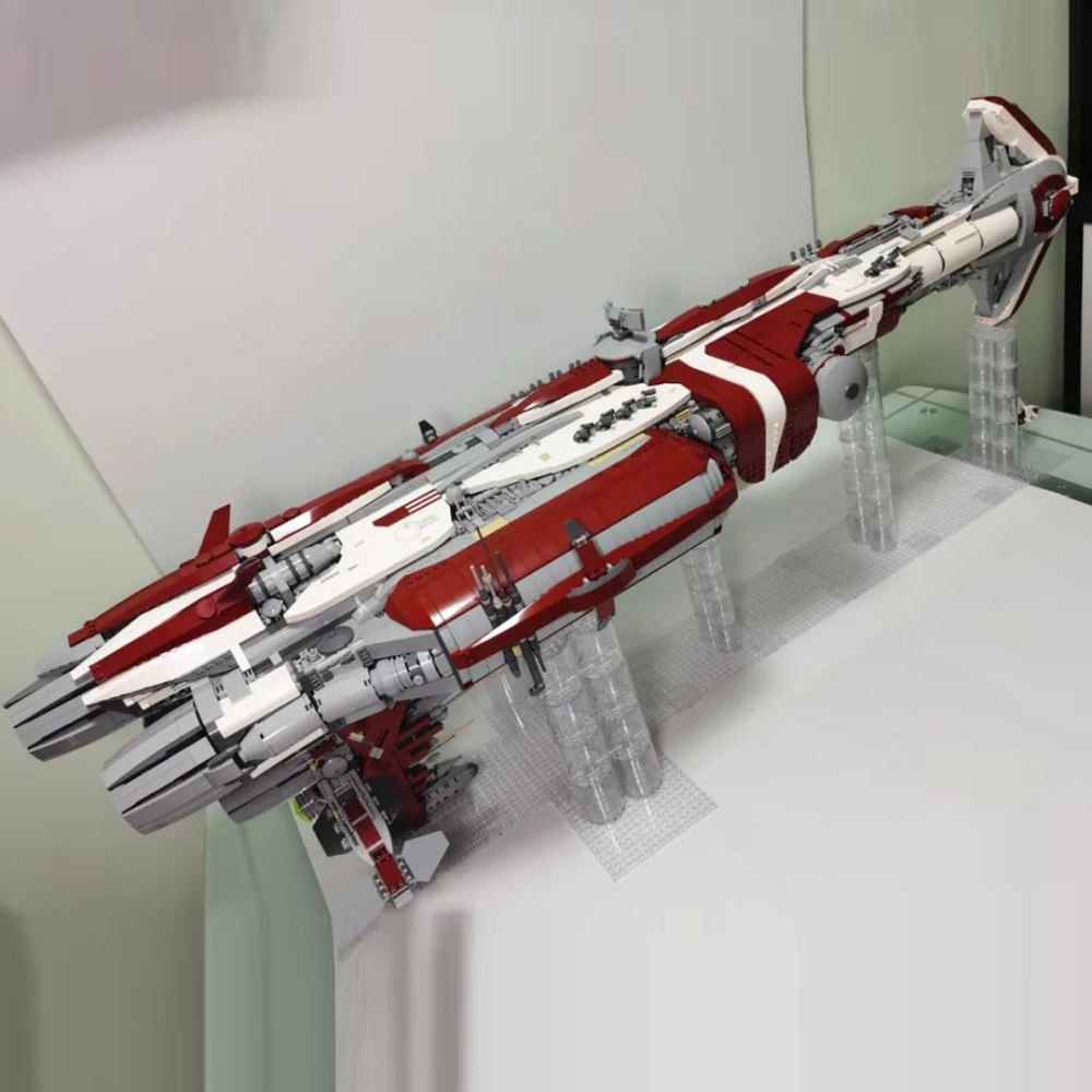 Mould king 21002 Star Wars Consular-class space cruiser Republic Cruiser Building Blocks 8338±pcs Bricks From China.