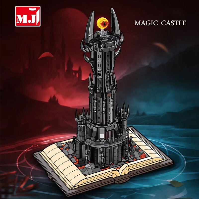 MJI 13018 Idea & Creator Black Magic Castle Book Building Blocks 969±pcs Bricks from China.
