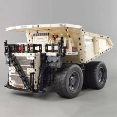 【With Motor】WInner 7120 Technic 1:40 Mining Truck Building Blocks 1383±pcs Bricks Toys For Gift From China