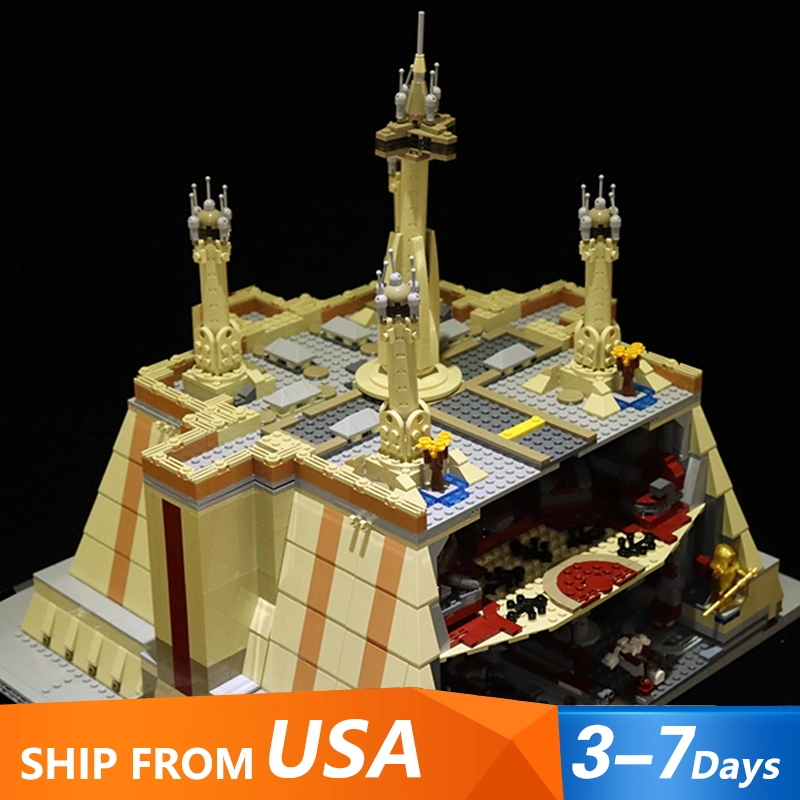 Mould King 21036 Movie & Game Star Wars Jedi Temple Building Blocks 3745±pcs Bricks from USA 3-7 Days Delivery.