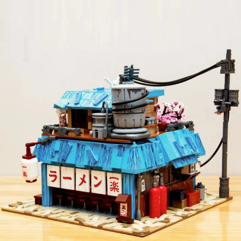 Keeppley K20509 Movie & Game Noodle Shop Building Blocks Japanese Architecture House 2240±pcs Bricks Toys from USA 3-7 Days Delivery.