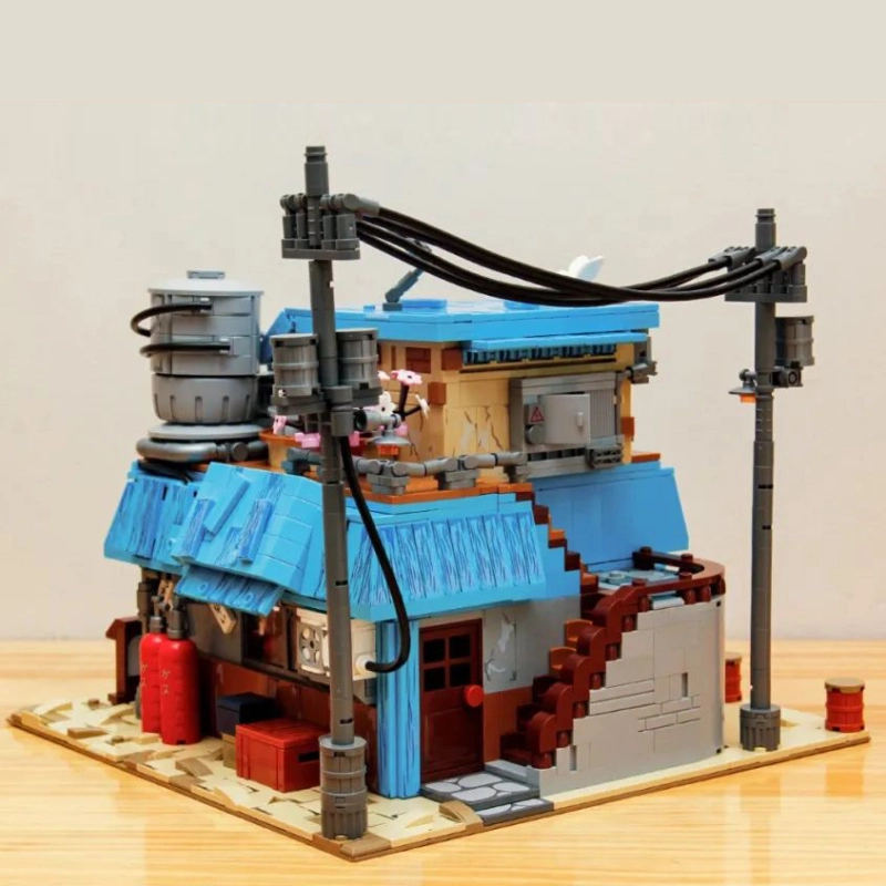 Keeppley K20509 Movie & Game Noodle Shop Building Blocks Japanese Architecture House 2240±pcs Bricks Toys from USA 3-7 Days Delivery.