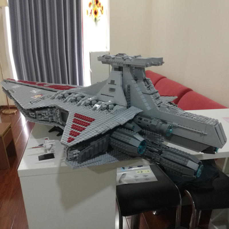 Custom 81067/180020 Star Wars Venator-class Republic Attack Cruiser Building Blocks 5458±pcs Bricks from Europe 3-7 Days Delivery.