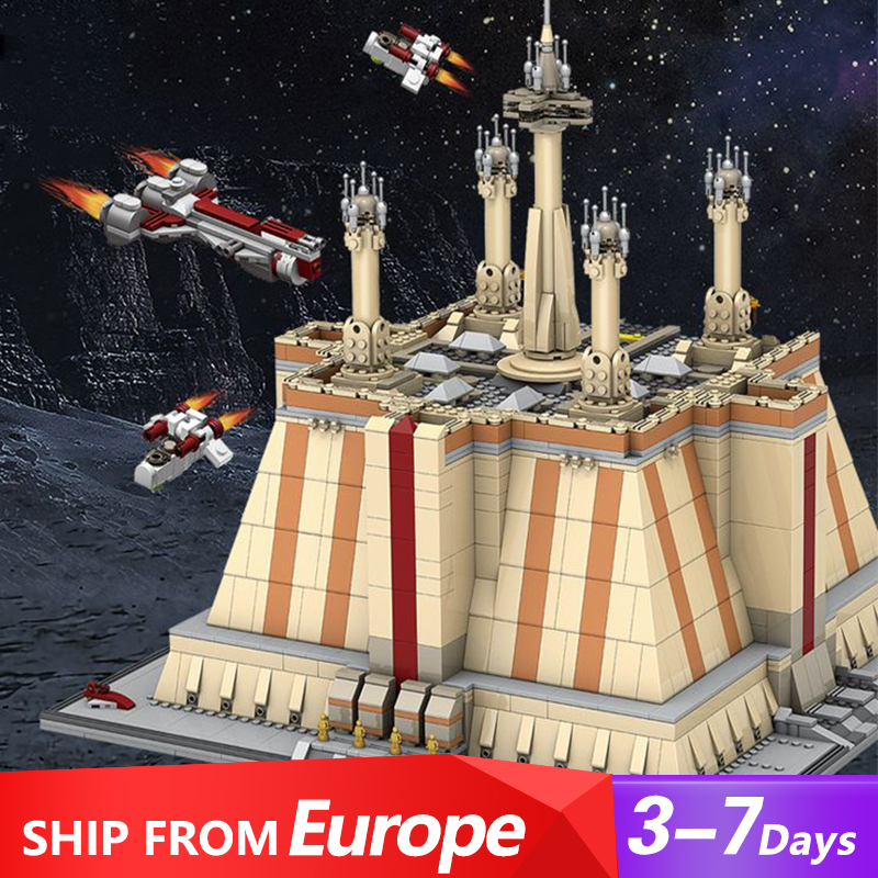 Mould King 21036 Movie & Game Star Wars Jedi Temple Building Blocks 3745±pcs Bricks from Europe 3-7 Days Delivery.