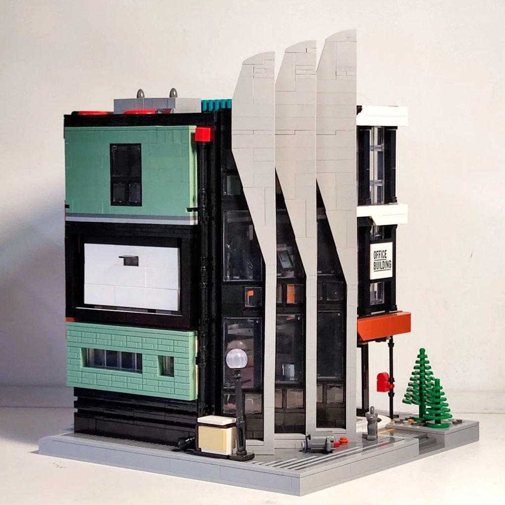 {With Light} PINBAO 7702 Creator Expert The Office 'Boss on top' Modular Buildings Blocks 3711±pcs Bricks From Europe 3-7 Days Delivery.