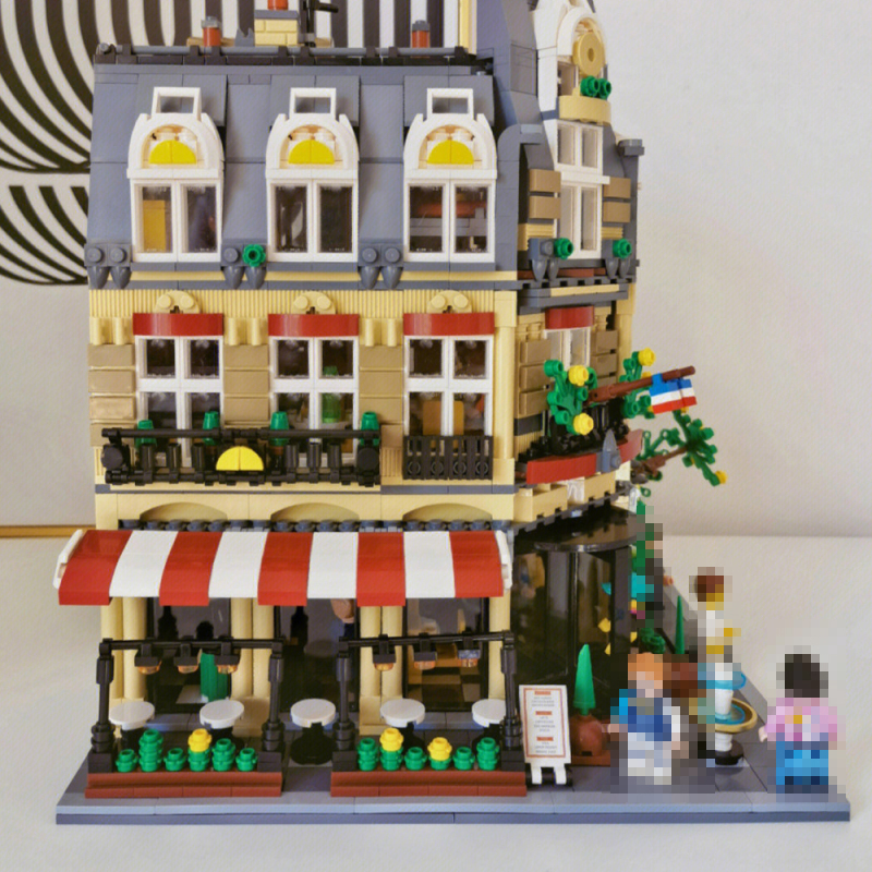 CaDA C66009 Creator Expert Paris Restaurant Buildings 3230±pcs Building Block Brick Toy from Europe 3-7 Days Delivery.