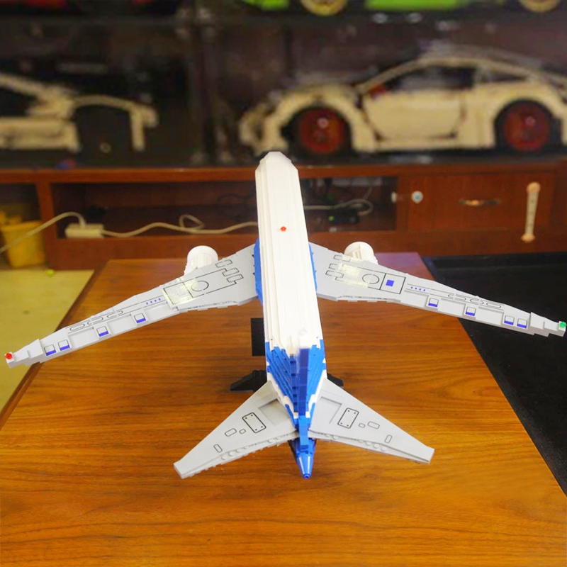 {Pre-Sale}DK80009 School Set Boeing 787 airplane Building Blocks 1353±pcs Bricks from USA 3-7 days Delivery.