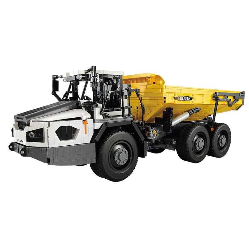 {Pre-Sale}CaDA C61054 Technical 1:17 Articulated Dump Truck Car 3067±pcs Building Blocks From USA 3-7 Days Delivery.