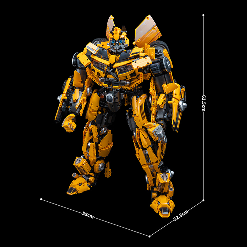K-Box V5007 Movie & Game DJ-Rambo Man Bumblebee Robot Building Blocks 5692±pcs Bricks from Europe 3-7 Days Delivery.
