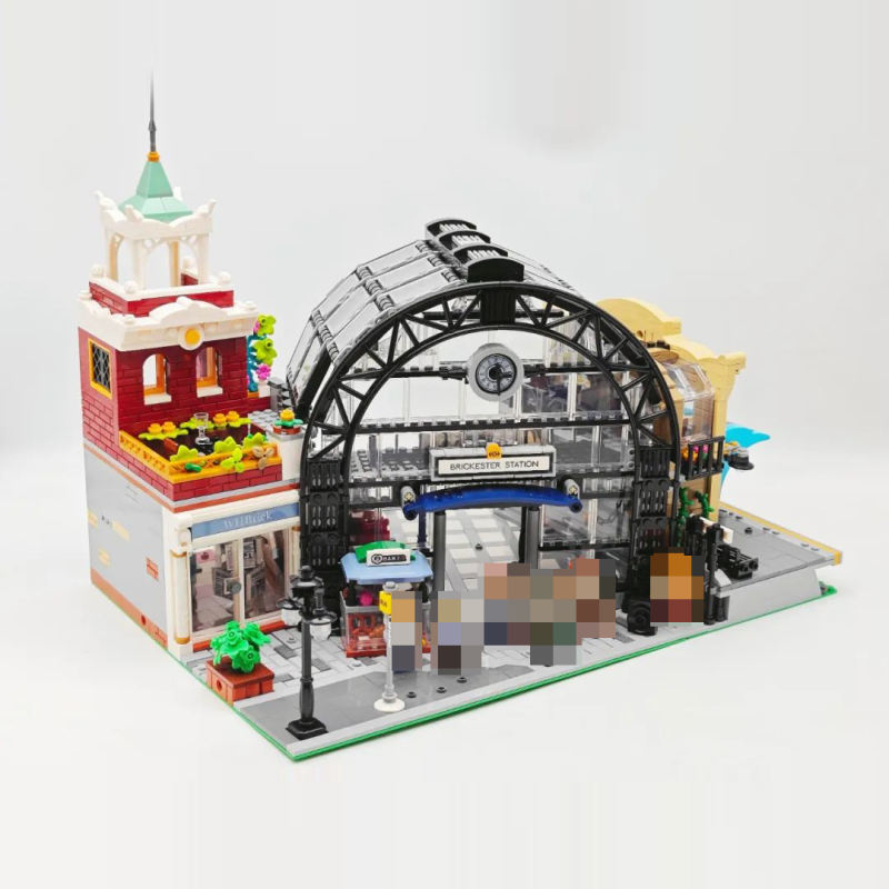 JIESTAR 89154 Creator Expert The Meeting Point Modular Buildings Blocks 2720pcs Bricks Toys From China Delivery.