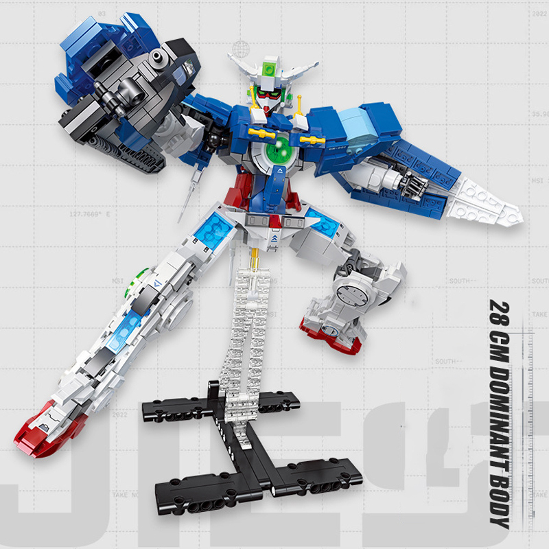 JIE STAR 58031 Creator EXIAGN-001 Toys Building Blocks 1042±pcs Bricks from China.