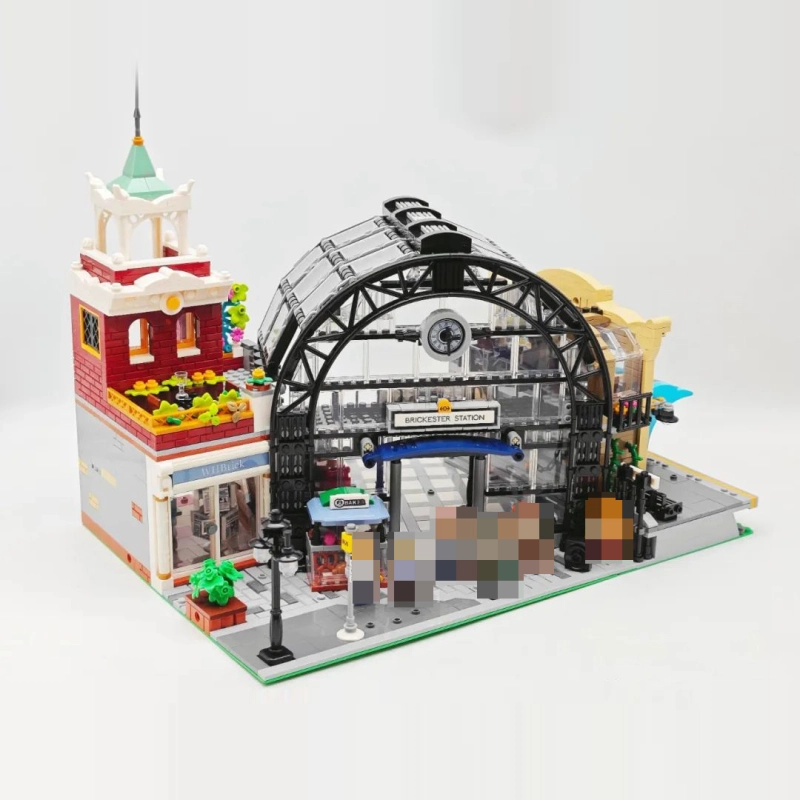 JIESTAR 89154 Creator Expert The Meeting Point Modular Buildings Blocks 2720pcs Bricks Toys From USA 3-7 Days Delivery.