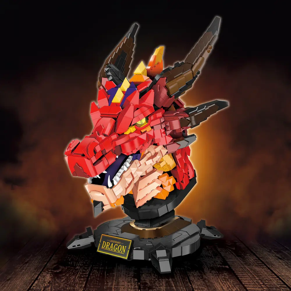 LiNoos(ZHEGAO) LN1008 Creator Expert Legendary Dragon Building Blocks ...