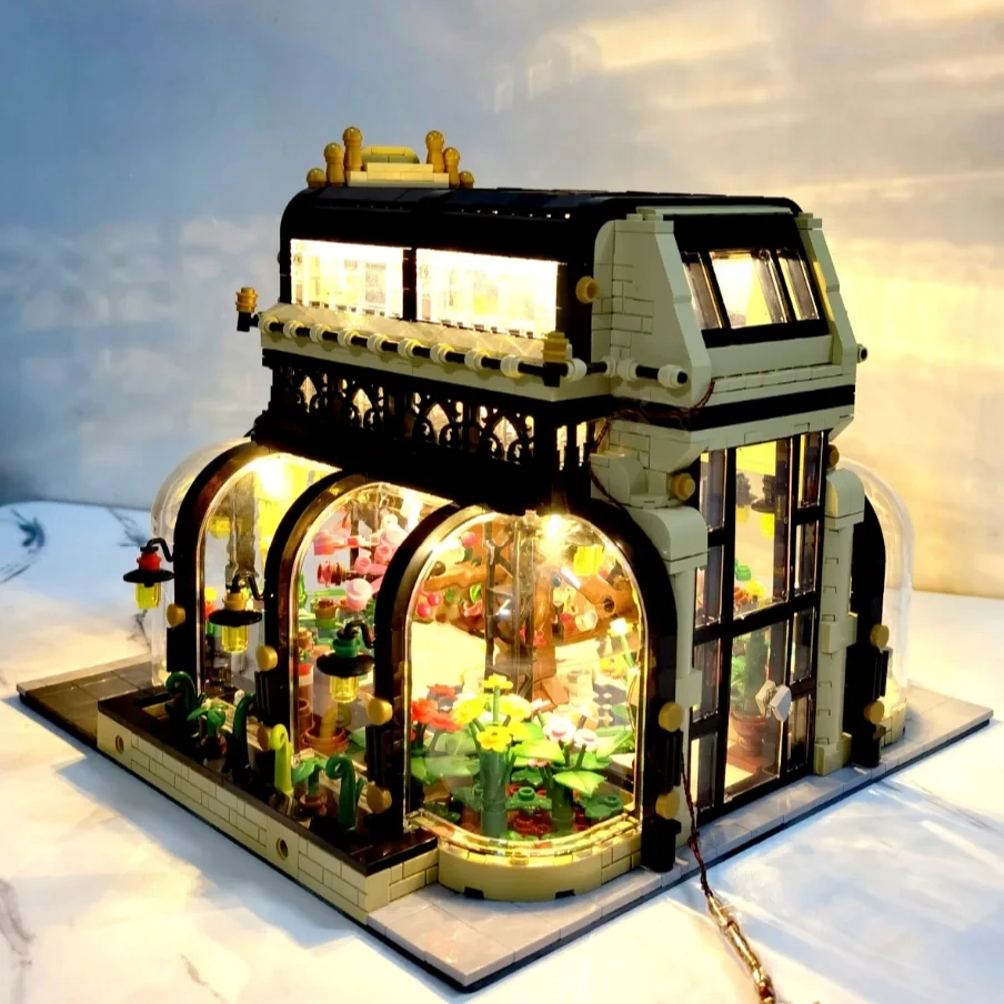 Mould King 16019 Creator Botanical Park、Botanical Garden Modular Buildings Blocks 2403±pcs From Europe 3-7 Days Delivery.
