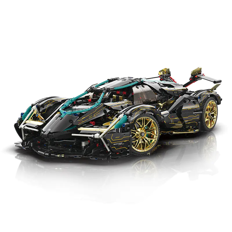 MOYU 88001C 1:8 Technic Darth Vader V12 Sports Car Building Blocks 2472±pcs Bricks from China.