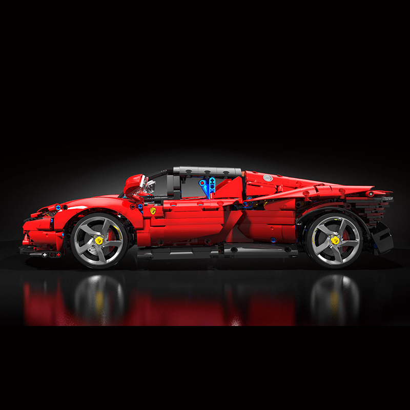 TAIGAOLE T5032 Technic 1:10 "Ferrari "Daytona SP3 Sports Car With Motor Building Blocks 2438pcs Bricks Toys From China Delivery.