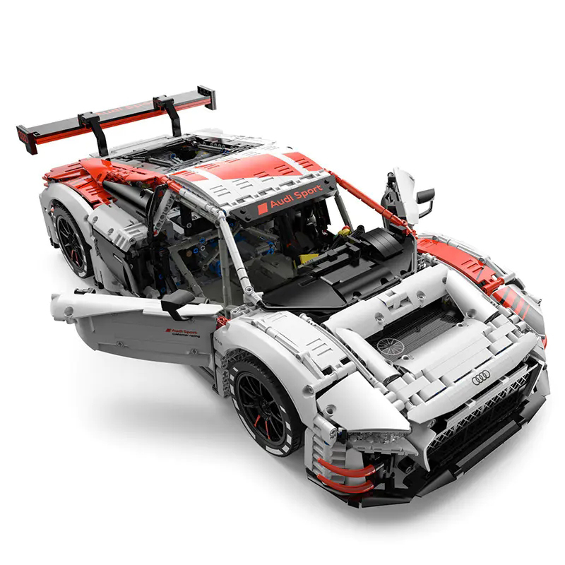 RASTAR 99300 Technic 1:8 Audi R8 LMS GT3 Sports Car Building Blocks 3314±pcs Bricks from China.