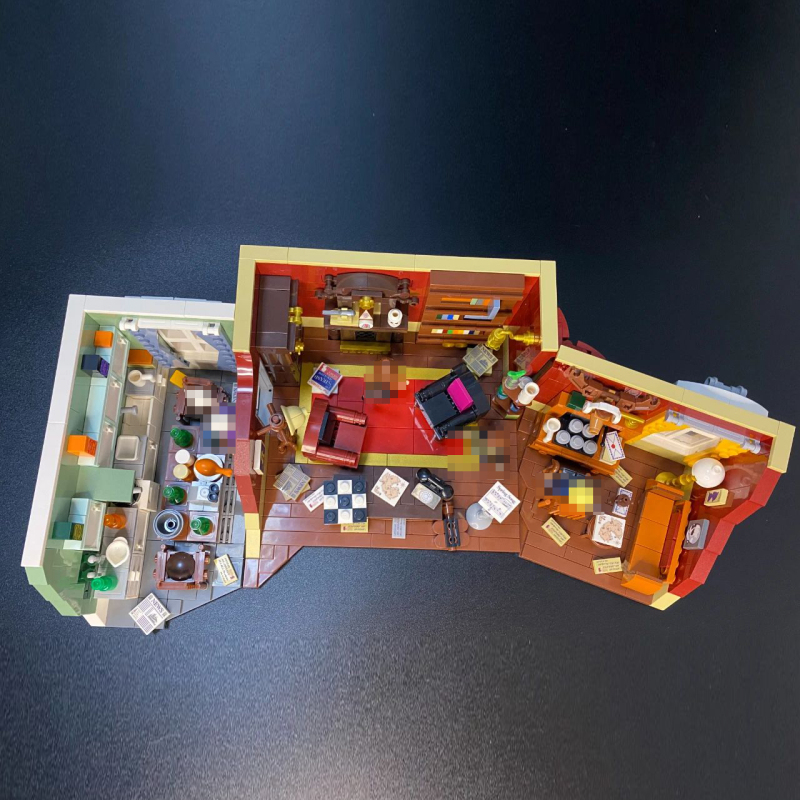 Pantasy 86218 Movie & Game Sherlock Holmes Apartment 221B Building Blocks ***±pcs Bricks from China.