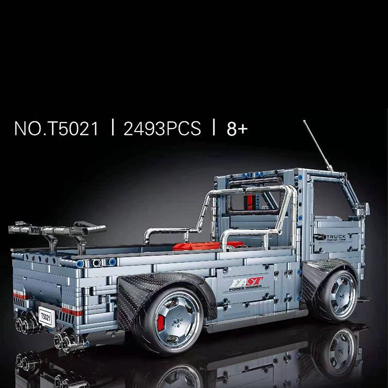 TaiGaoLe T5021 Technic Moc 1:10 City Truck Car Building Blocks 2493pcs Bricks Toys Ship From China.