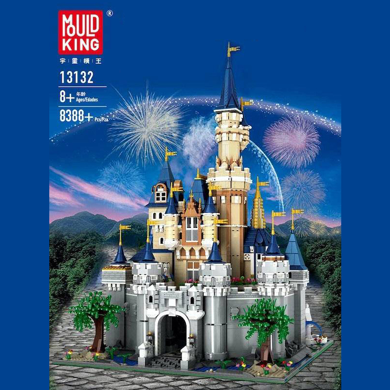 Mould King 13132 The MOC Castle Model Building Blocks 8388pcs Bricks With 71040 Kids Toys Brick Gifts From China