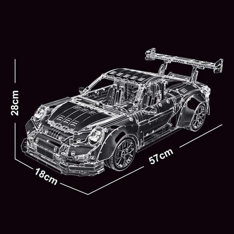 TAIGAOLE T5026A Technic 1:8 911 GT2 RS Sports Car Building Blocks 3389pcs Bricks Toys From China Delivery.