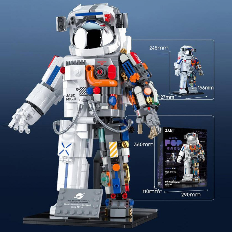 JAKI 9106 Creator Dismantling astronauts Building Blocks***±pcs Bricks from China.