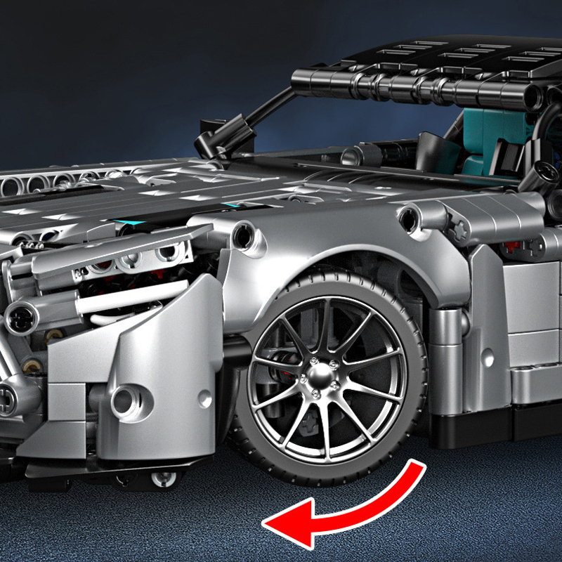 miyaページ3 MJI8620A Static version Technic 1:14 Plated AMG Super Car Building