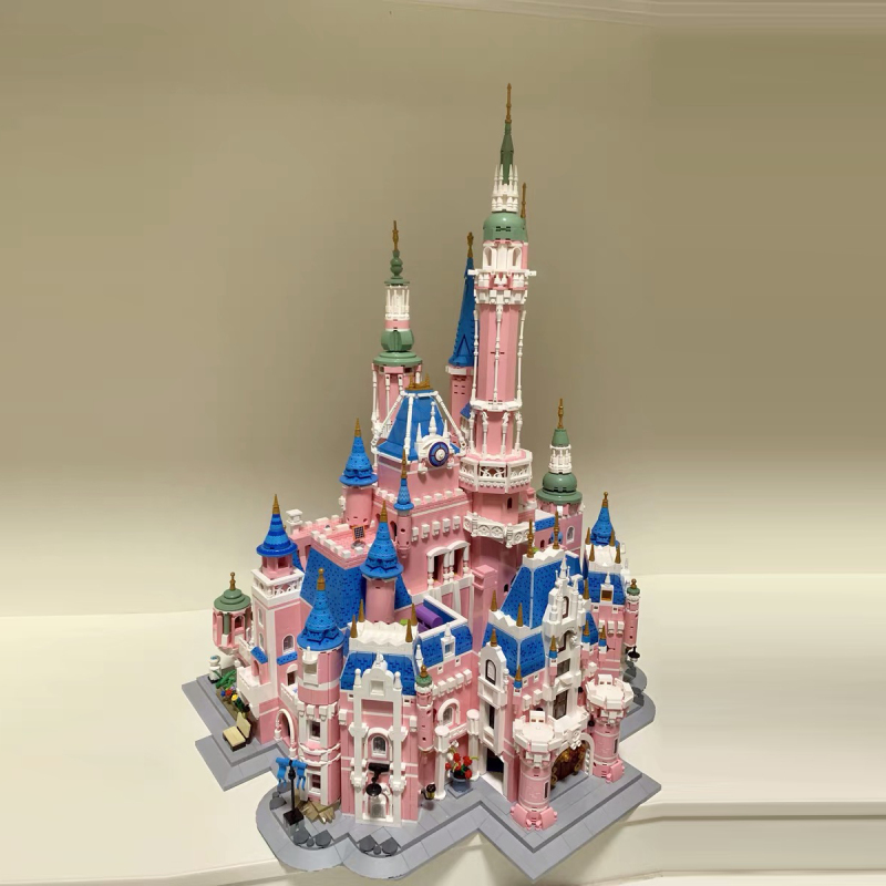 PANLOS 613003 Creator Expert Pink Dream Castle Building Blocks 9963±pcs Bricks Toys From Europe 3-7 Days Delivery.