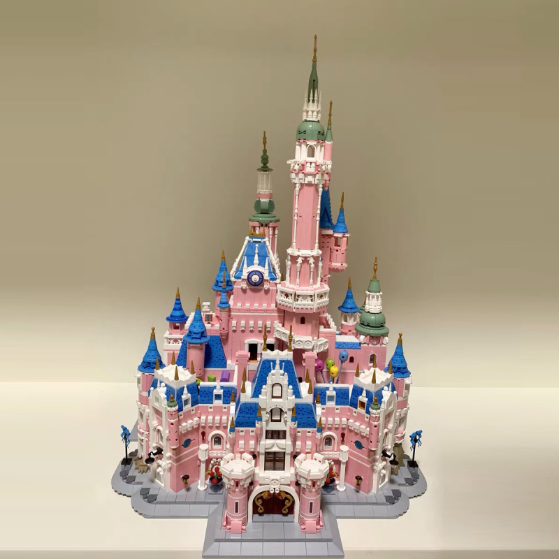 PANLOS 613003 Creator Expert Pink Dream Castle Building Blocks 9963±pcs Bricks Toys From Europe 3-7 Days Delivery.