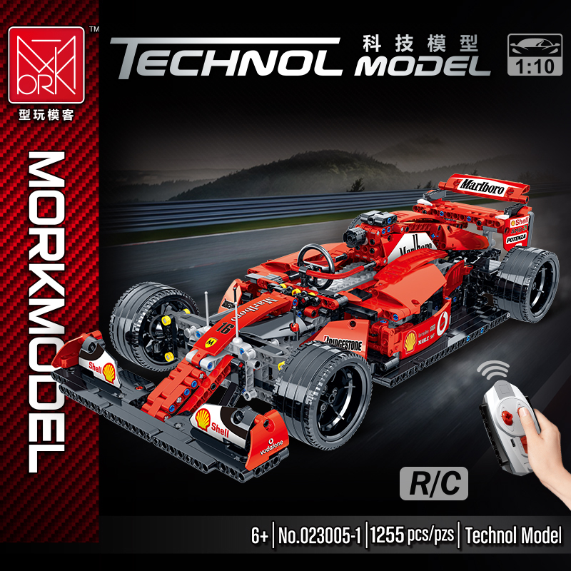Mork 023005 Technic Model Series 42096 alternate - F1 Car Building Blocks 1099pcs Bricks Toy  From China
