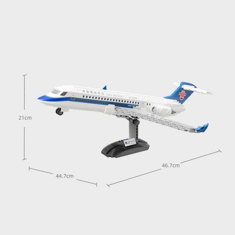 Pantasy 11002 City Model China Southern ARJ21 Building Blocks ***±pcs Bricks Ship to Europe 3-7 Days Delivery