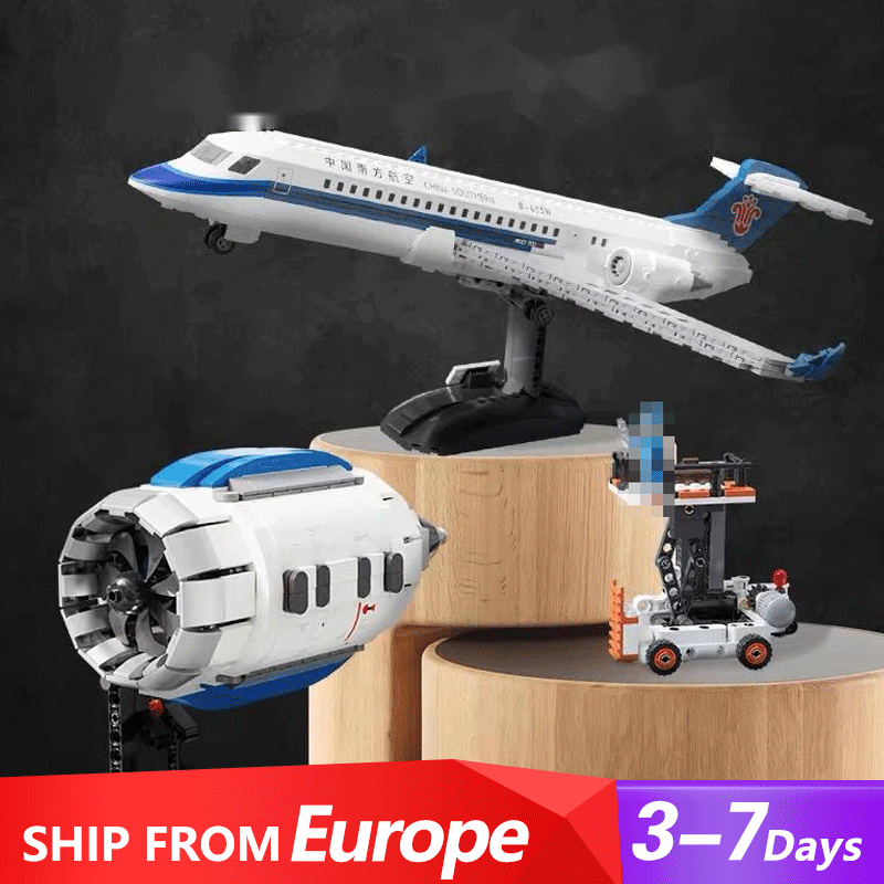 Pantasy 11002 City Model China Southern ARJ21 Building Blocks ***±pcs Bricks Ship to Europe 3-7 Days Delivery