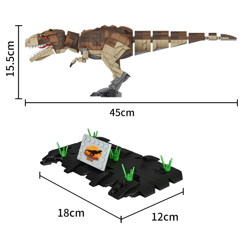 Forange FC6251 Creator Dino Tyrannosaurus Building Blocks 939±pcs Bricks from China.