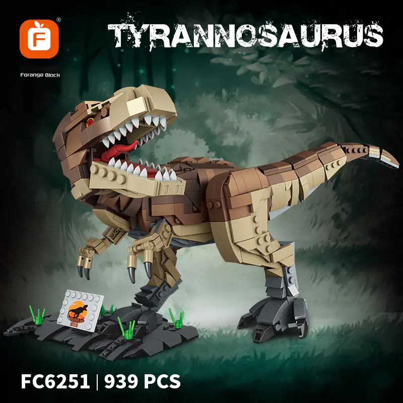 Forange FC6251 Jurassic World Dino Tyrannosaurus Building