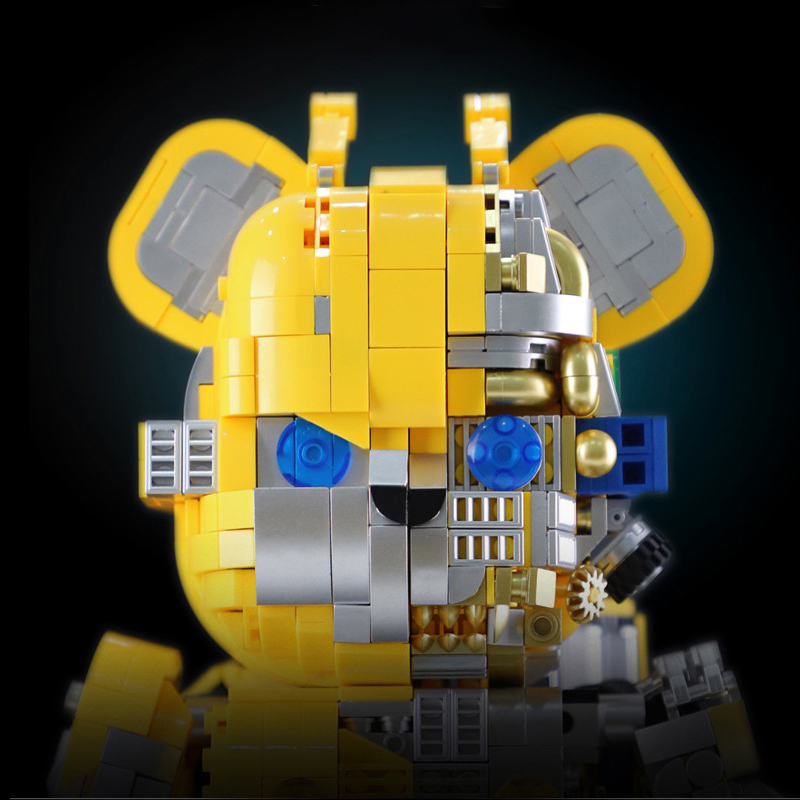 WANGAO 188005 Bear Robot Bumblebee Building Block Brick Toy from China