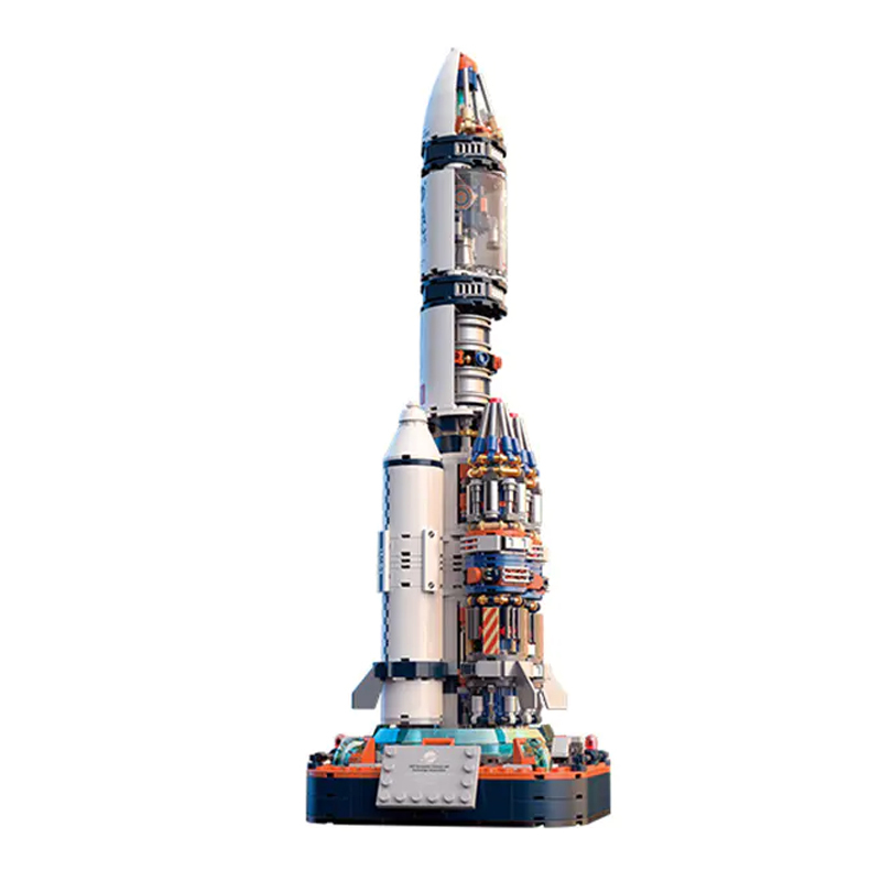 JAKI 8501 Creator Daybreak V rocket Building Blocks  ***±pcs Bricks from China.