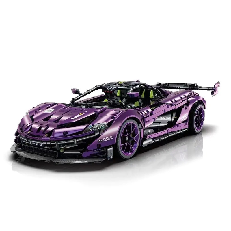 GULY 10617 Technic Purple plating MKLUN-P1 GTR Sports Car Building Blocks 3568±pcs Bricks from China.