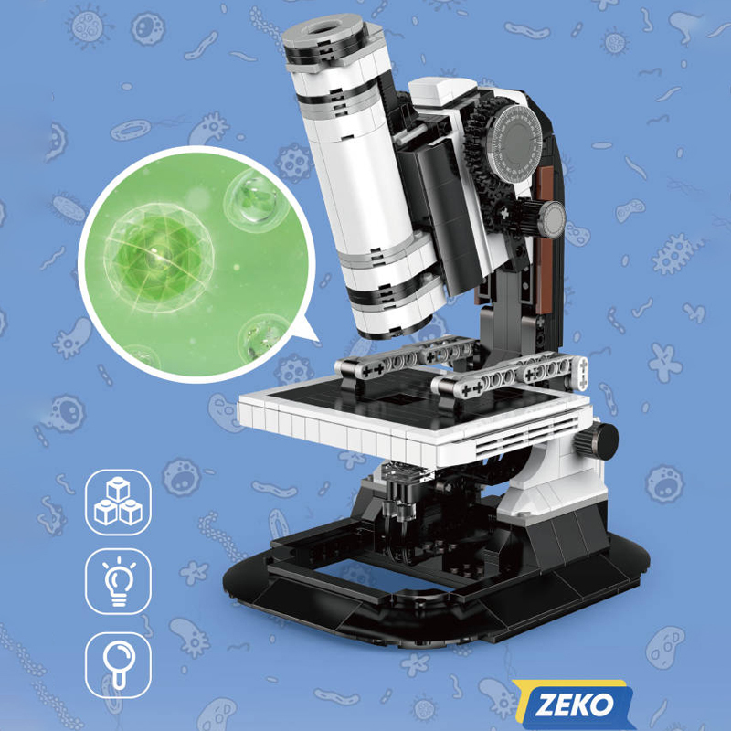 {Mini Micro Bricks} {With Light} ZheGao 00425 Creator Expert Microscope Building Blocks 545±pcs Bricks from China.